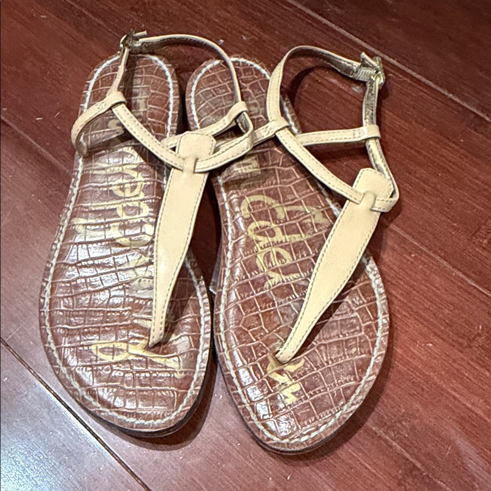 Sam Edelman Tan Strappy Sandals